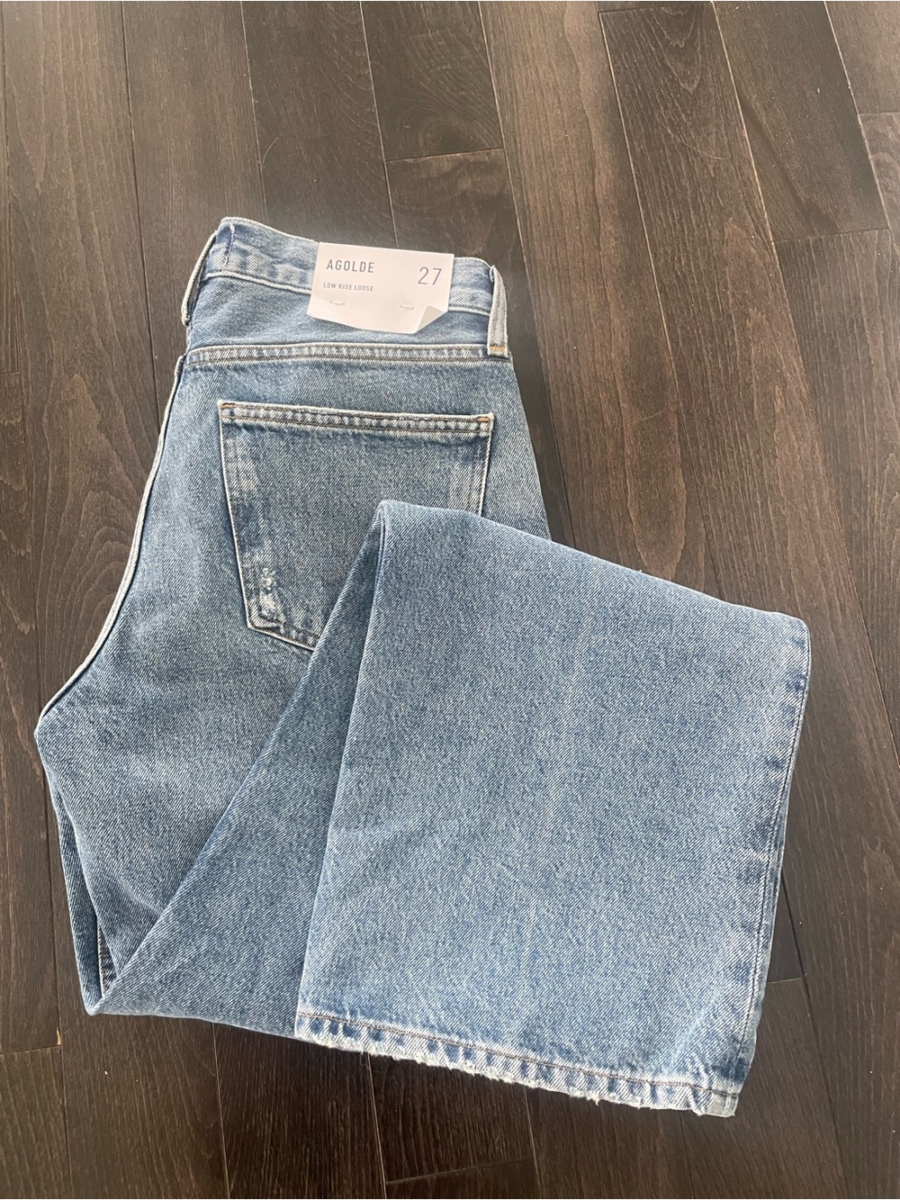 AGOLDE Low Rise Loose Jeans - Size 27